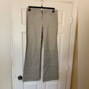 New York & Company Beige Chino Pants Size 6 Tall Minimalist Work Office Casual‎